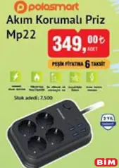POLOSMART AKIM KORUMALI PRİZ MP22 POLOSMART AKIM KORUMALI PRİZ MP22
